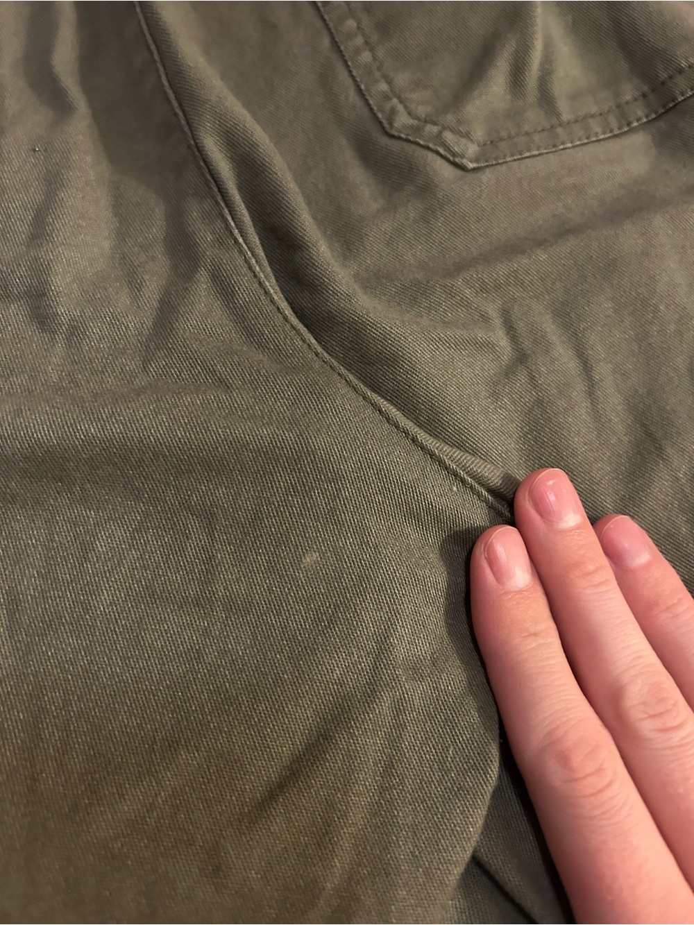 Old Navy Olive Green Women's Cargo Pulla Trousers with Elastic Waist - Picture 5 of 5